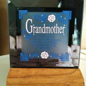 Vintage DICKSONS Grandmother Tabletop Plaque NIB